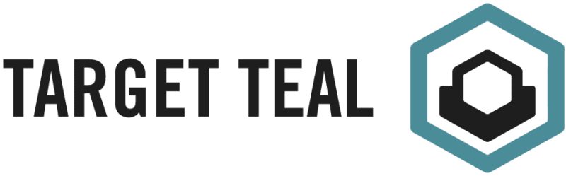 Logo Target Teal